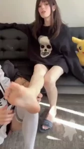 Heres a little footsie action to keep my loves warmed up heh later i part 1