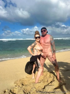 Our first nude beach for either of us today give us more raegan part 3