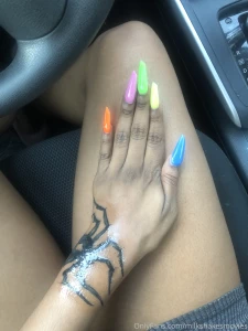 My 22 birthday is tomorrow i finally got my nails done and a new tat