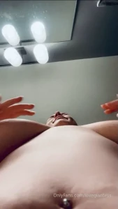 lovegiantess - Have you seen my latest tummy rubbing and digesting sounds vid 