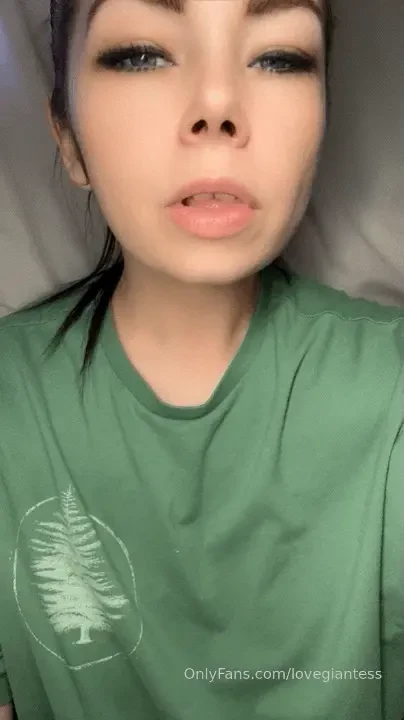 Mmmm savoring and enjoying how tiny and helpless you are 