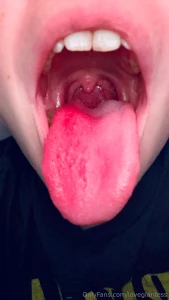 Watch your step some of the last tiny is stuck to my tongue i may have