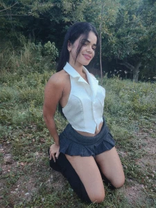 Que rica me veo en el espejo y en el campo tambi n