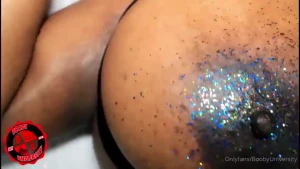 Check your messages for this new fire video the glitter tittys series