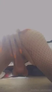 You like my ass in fishnets daddy part 3