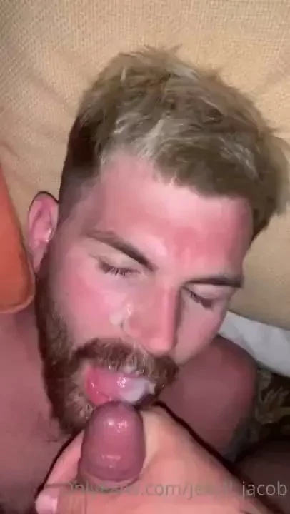 Eating a load before giving myself a facial 