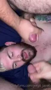 Two months was two months too long my face was covered in cum