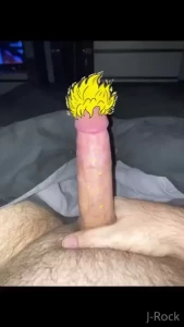 Any anime fans when a dick goes super saiyan how would you get me to