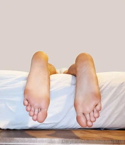 From the archive clean these beefy feet while i relax in bed