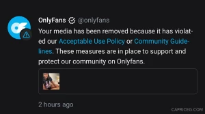 Onlyfans deleted my first live i did tonight the public one thank god