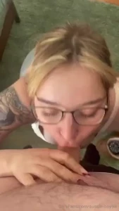 Her tits look better covered in cum