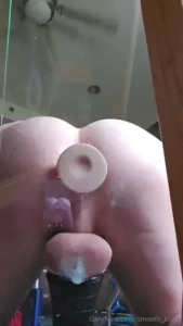 I loveee the feeling of the dildo in my ass and my dick in the