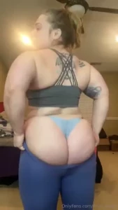 Hard to fit all that ass in pants