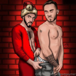 Unboxing drawing inspired by a photo of the talented photographer