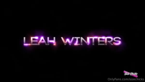 New scene alert we caught the extremely beautiful leah winters at the