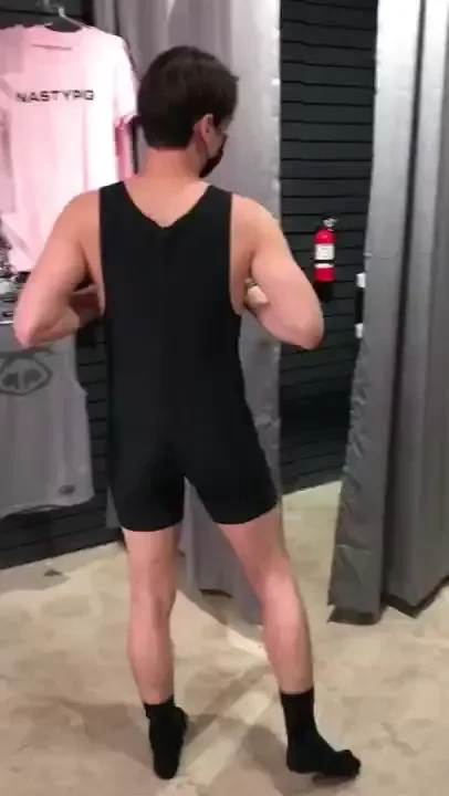 Trying on some outfits ended up buying this singlet now to find a use 