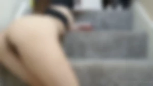 Stairtime fun ___tip 23 here for the full set 5 vids ___ oopsie it