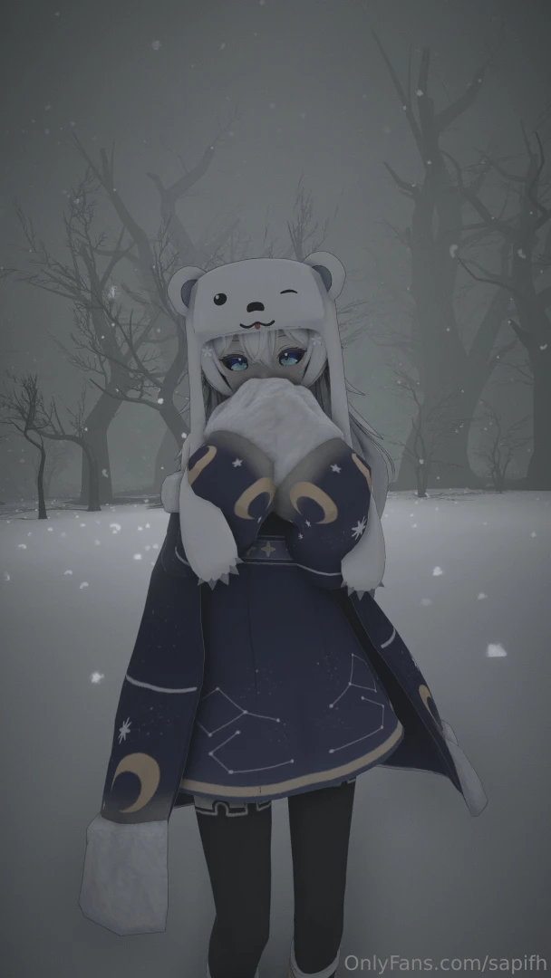 Little snow-strider spotted 