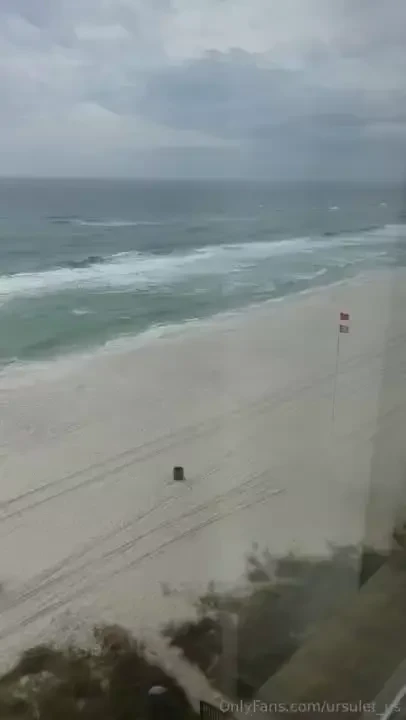 The sea is angry today at least the rain has stopped for now i made 