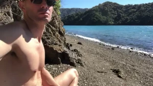 Jerking off on a public beach was a while ago but still hot af
