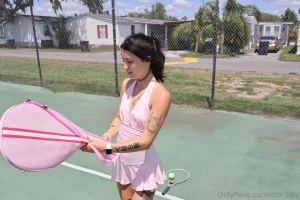 Wanna play tennis maybe we can play naked part 1