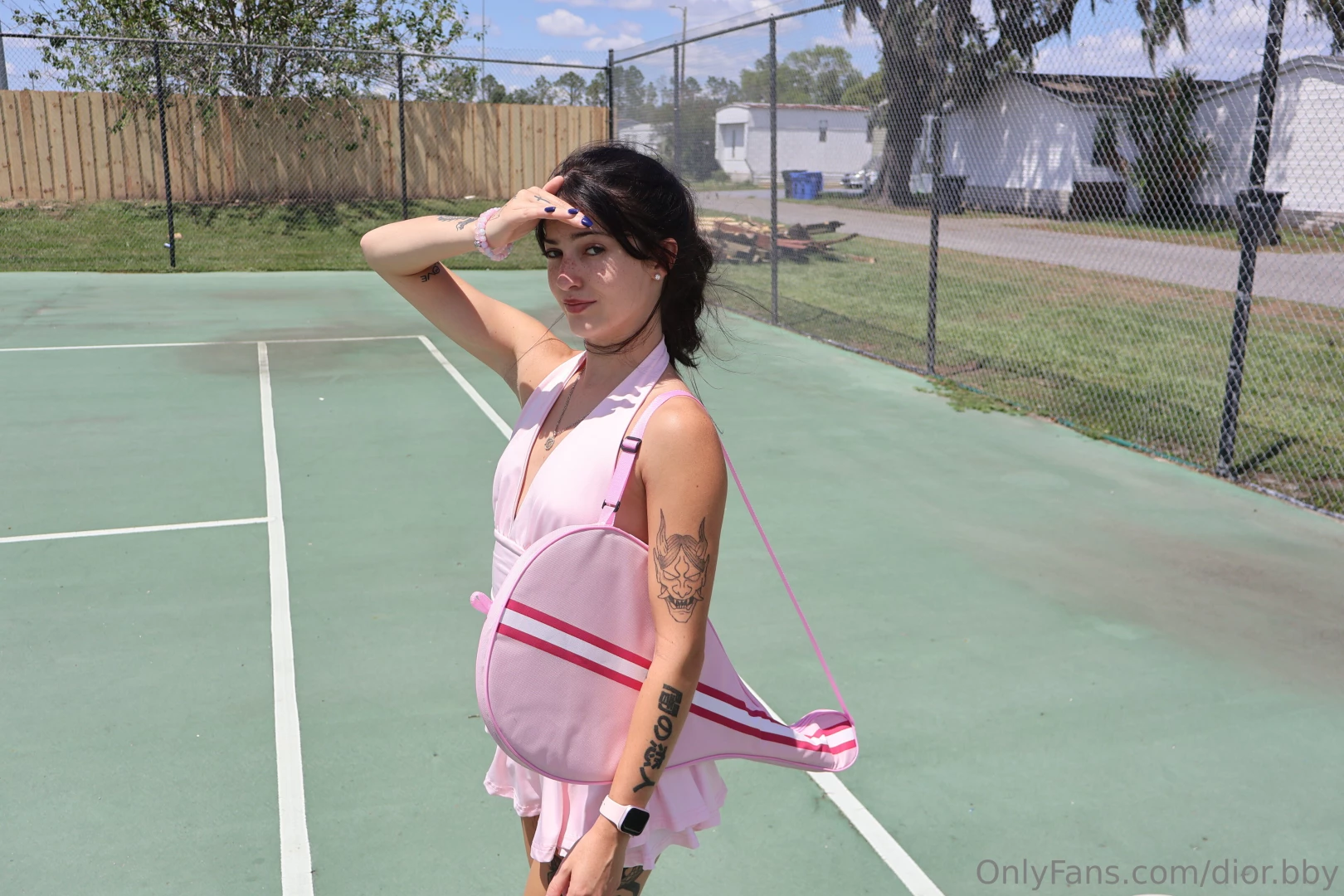 Wanna play tennis maybe we can play naked 