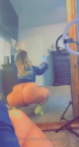 Smoking doing my hair and make up then he says he will increase my