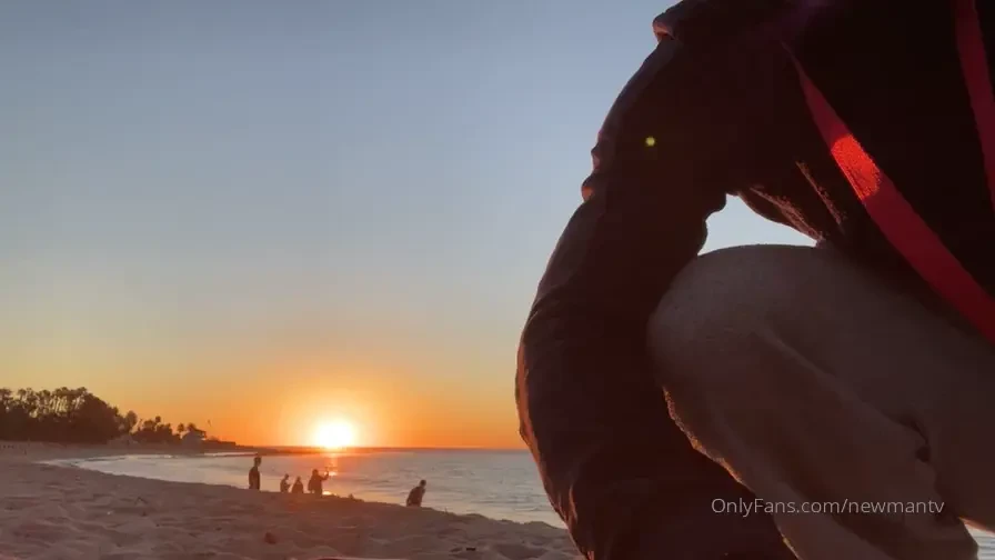 Man beach meditation experience live from malibu ca 