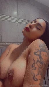 I love a hot amp steamy shower