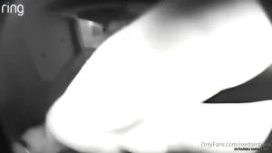 Cheeky ring camera caught me naked while charging the battery