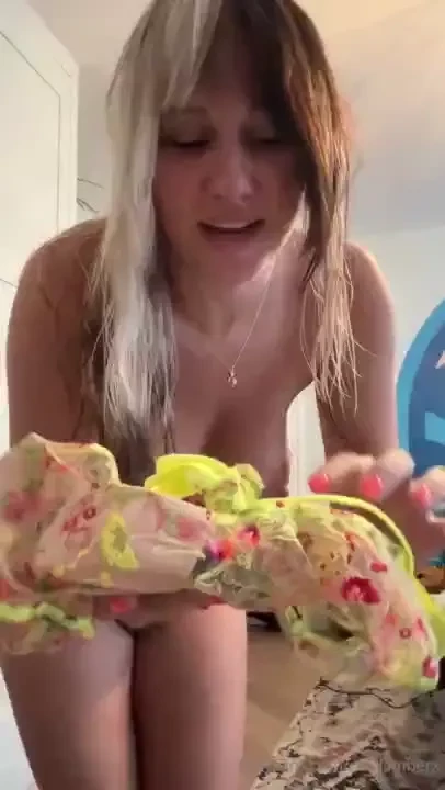 Trying out new lingerie check your inbox to see how much naughty fun i 