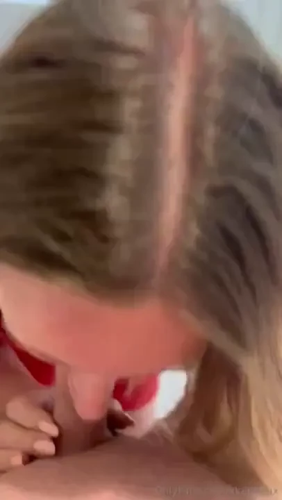 Wanna see all 2 minutes of this teasing blowjob tip this post and 