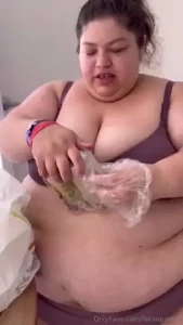 A lil korean corndog n donut taste test with a lil belly play at the