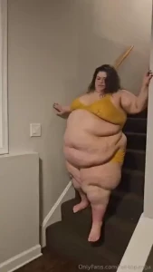 Stairs are hard work when you re carrying around these bellies they