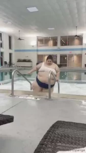 It is so much work to get out of the water- nothing like feeling all