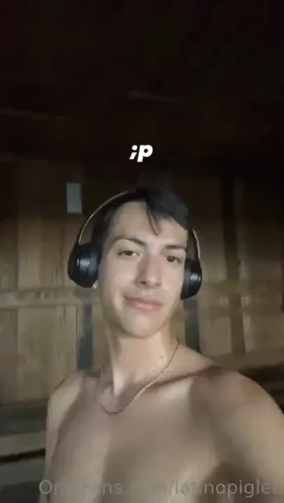 While i thought i was alone and enjoying my time at the sauna the part 2 