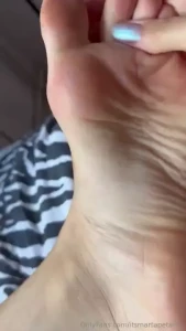 Sooo sexy handmade massage to myself with aromatic cream to soles i m