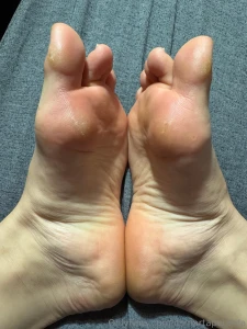 Cute girl in her cozy pajamas dominates you with her princess feet part 9