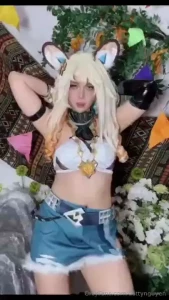 Do you want xilonen dance it in sexy ver subscribe me free and support
