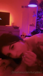 lucyskkrr - Quick blow job before sleep royalgnrl 