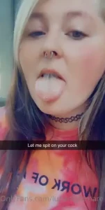Let me spit on your cock part 3