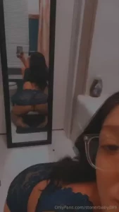 Got some new lingerie maybe blue is my color