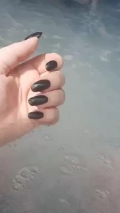 New nails would you let me drag them down your back if you were on top