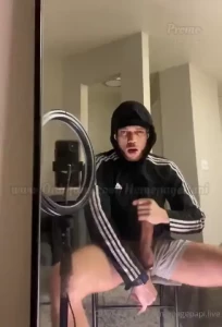 Super gooner - stroking my meat until i bust all over hoodie goon shit
