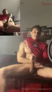 Sexyy red - busting a fat nut on my red t-neck today showing dick amp