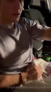 Bustybrucelee playing with my wood in the car full video on https