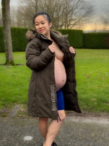 Giving the new neighbours a bit of a show