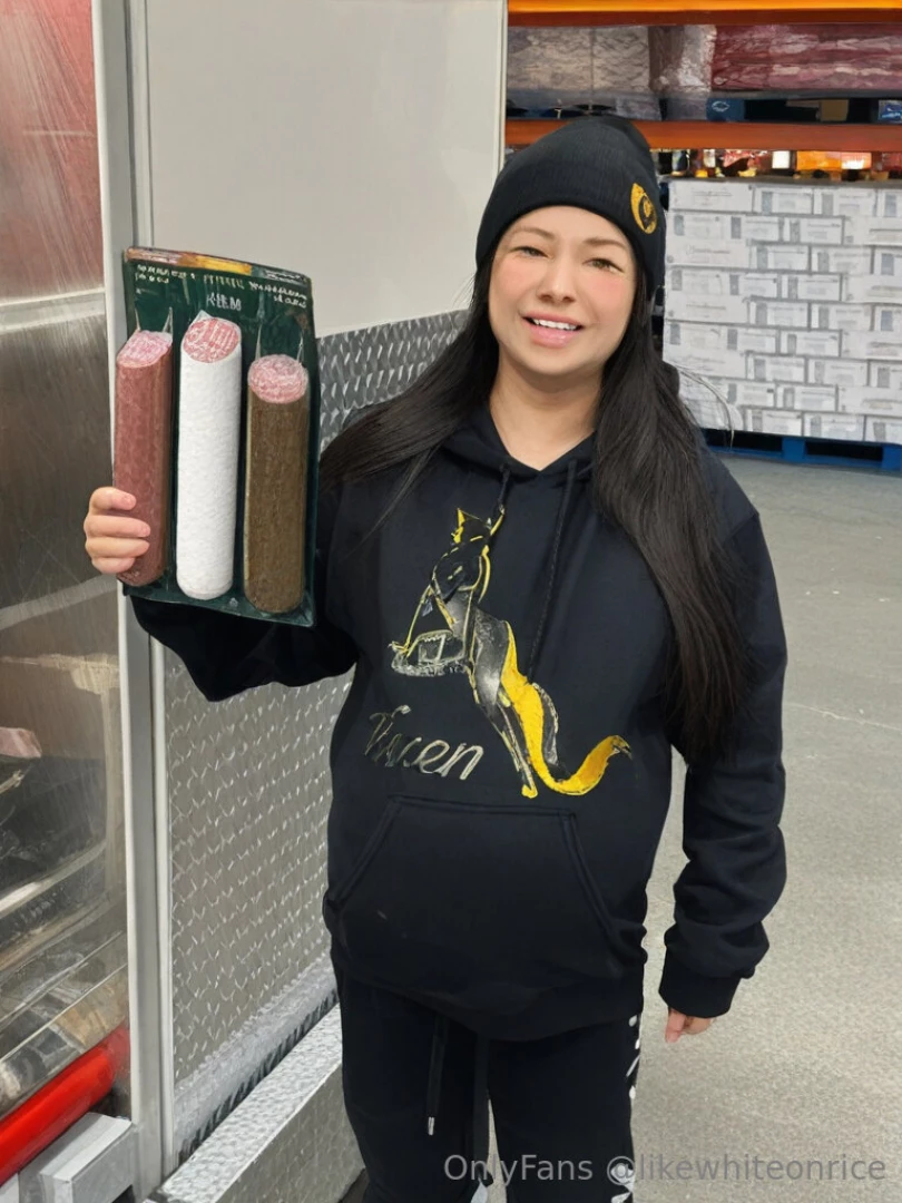 Of course i went for the big long white sausage news soon 