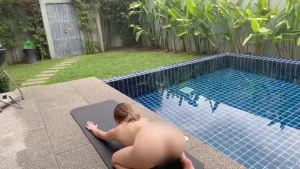 25 outdoor yoga will you join i heard that pair yoga is one of sensual