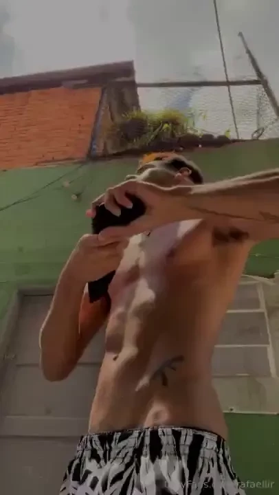 Just got back from outside rocking a black tank top had no idea it 